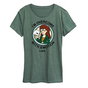 Women's Daria I'm Overcome With Emotion Graphic Tee