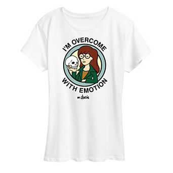 Women's Daria I'm Overcome With Emotion Graphic Tee