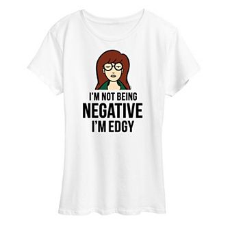Women's Daria Not Negative Edgy Graphic Tee