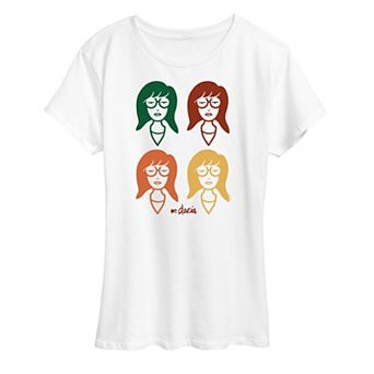Women's Daria Grid Graphic Tee