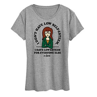 Women's Daria Low Self Esteem Graphic Tee