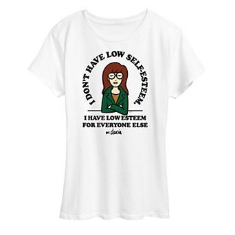 Women's Daria Low Self Esteem Graphic Tee