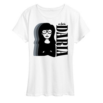 Women's Daria Mono Grays Graphic Tee