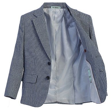 Gioberti Kid's Houndstooth Fully Lined Blazer Jacket
