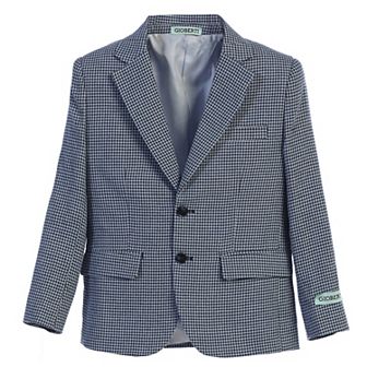 Gioberti Kid's Houndstooth Fully Lined Blazer Jacket