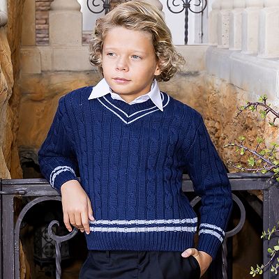 ニット/セーター LINEN BOYS KNIT Amazon.com: Arshiner Boys Slim Fit Knitted Pullover Casual