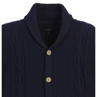 Gioberti Kids 100% Cotton Knitted Shawl Collar Cardigan Sweater