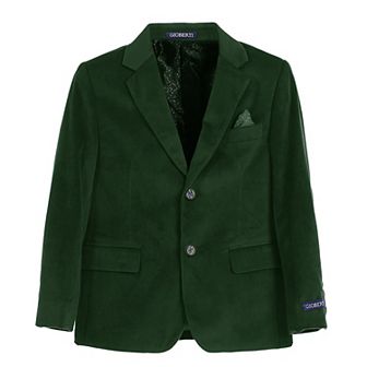 Gioberti Kid's Formal Velvet Blazer