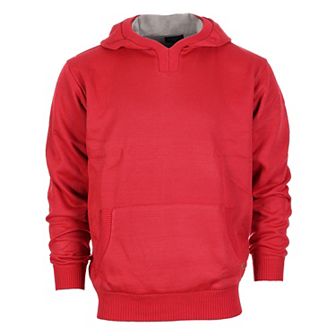 Gioberti Boy's Knitted Pullover Hoodie Sweater With Velvet Underlining