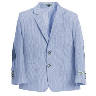 Gioberti Kid's Seersucker Blazer Jacket
