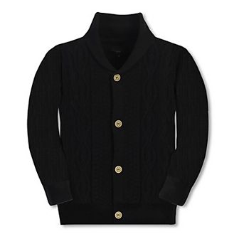 Gioberti Boy's 100% Cotton Knitted Shawl Collar Cardigan Sweater