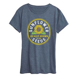 Women's Sunflower Seeds Graphic Tee