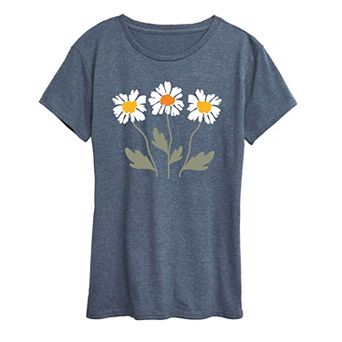 Women's Retro Daisies Graphic Tee
