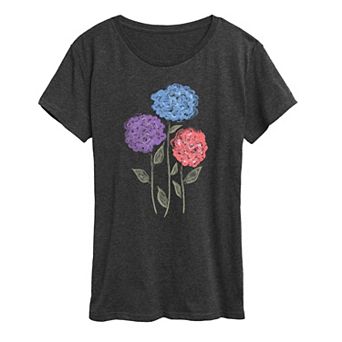 Women's Hydrangeas Graphic Tee