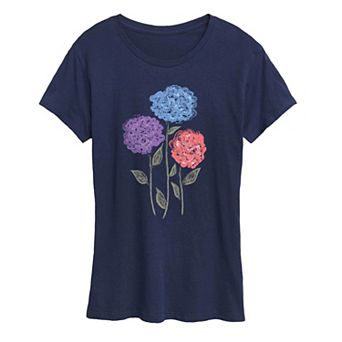 Women's Hydrangeas Graphic Tee
