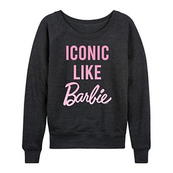 Women's Barbie® Iconic French Terry Long Sleeve Tee