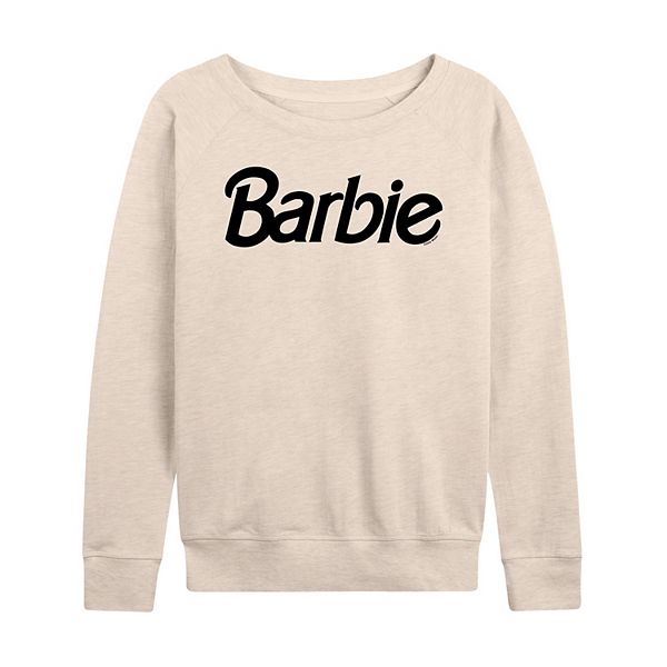 Barbie logo sweatshirt best sale