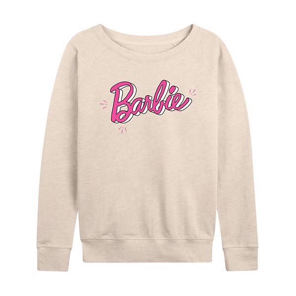 Women's Barbie Sketch Logo Graphic Fleece