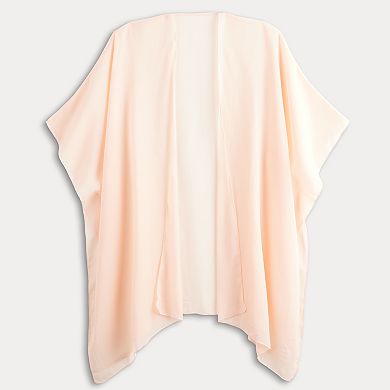 Women's LC Lauren Conrad Open Front Sheer Ruana