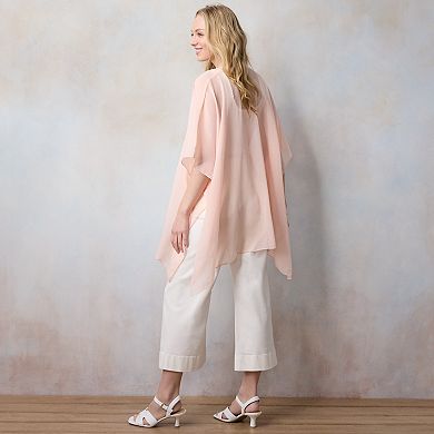 Women's LC Lauren Conrad Open Front Sheer Ruana