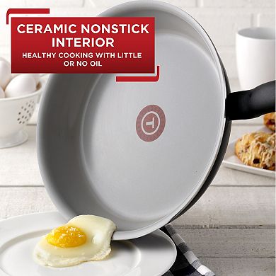 T-Fal Initiatives 14-pc. Ceramic Cookware Set