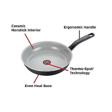 T-Fal Initiatives 14-pc. Ceramic Cookware Set