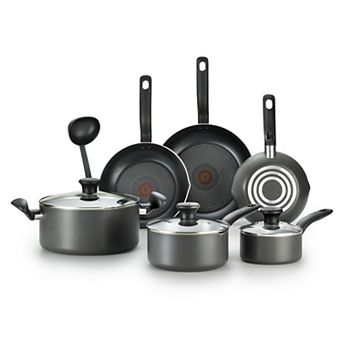 T-Fal Initiatives 10 pc Nonstick Cookware Set