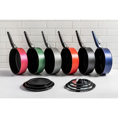 T-fal ingenio IH Charcoal grey セット8 Amazon.com: T-fal Ingenio Essentials Cookware Set with Detachable