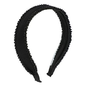 1 pc Beaded Headbands Hairband for Women 1.18 Inch Wide