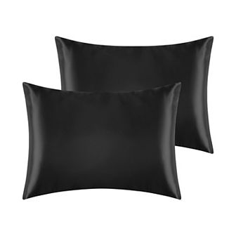 Satin Hair and Skin Breathable Envelope Closure Pillowcase 2 pc 20" x 30"