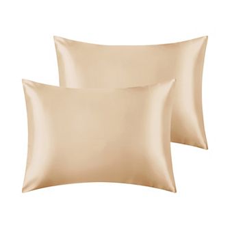 Satin Hair and Skin Breathable Envelope Closure Pillowcase 2 pc 20" x 30"