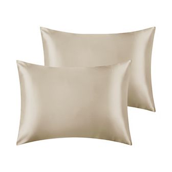 Satin Hair and Skin Breathable Envelope Closure Pillowcase 2 pc 20" x 30"