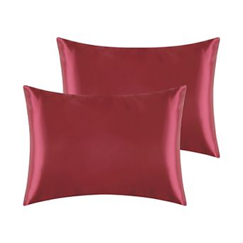 Satin Hair and Skin Breathable Envelope Closure Pillowcase 2 pc 20" x 30"
