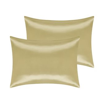 Satin Comfortable Hair and Skin Envelope Closure Standard Pillowcase 2 pc 20" x 26"