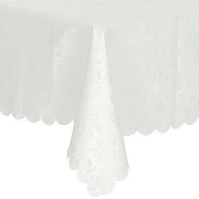 Rectangle Pvc Wrinkle-resistant Washable Suitable Restaurant Table Cover 1 Pc, 55" X 79"
