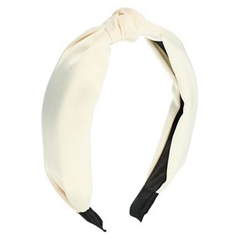 Silk Knotted Headband Hairband for Women 1.2 Inch Wide