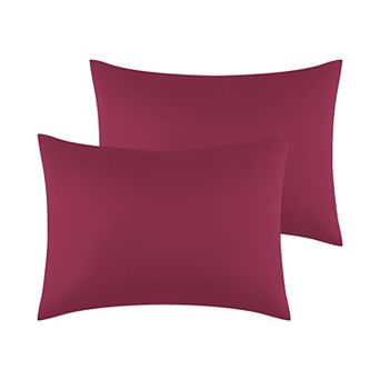 Solid Color Envelope Closure for Easy Care Wrinkle Pillowcase 2 pc 20" x 26"