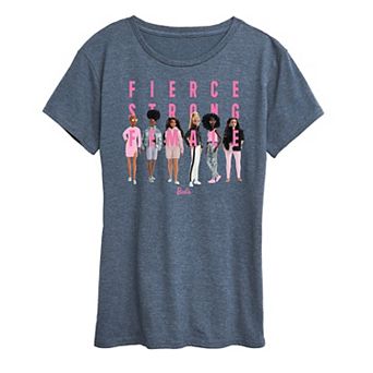 Women's Barbie® Fierce Strong Female Graphic Tee