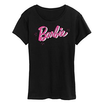 Women's Barbie® Sketch Logo Graphic Tee
