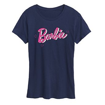 Women's Barbie® Sketch Logo Graphic Tee