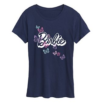 Women's Barbie® Butterfly Logo Graphic Tee