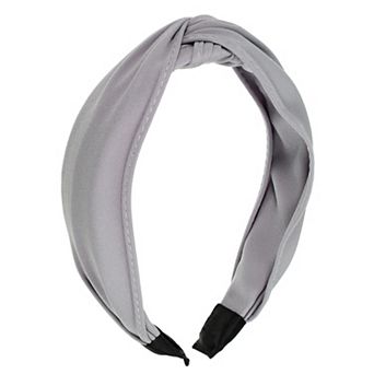 Satin Knotted Headband Hairband for Women 1.2 Inch Wide
