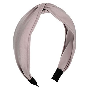 Satin Knotted Headband Hairband for Women 1.2 Inch Wide