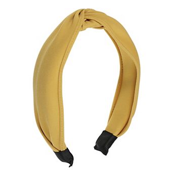 Satin Knotted Headband Hairband for Women 1.2 Inch Wide