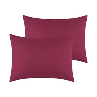 Solid Color Envelope Closure for Easy Care Wrinkle Pillowcase 2 pc 20" x 30"