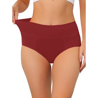 Women's Cotton High Waist Tummy Control Underwear
