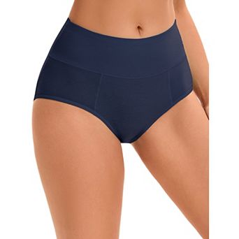 Women's Cotton High Waist Tummy Control Underwear