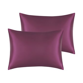 Satin Comfortable Hair and Skin Envelope Closure Standard Pillowcase 2 pc 20" x 30"