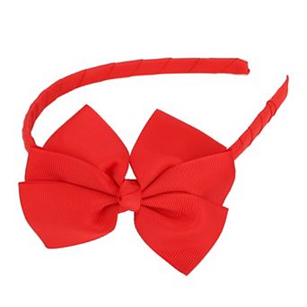 Bow Hairbands Non-slip Fashion 0.35" Wide Headband for Girl Women