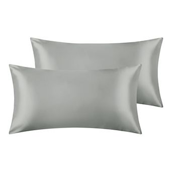 Satin Hair and Skin Breathable Envelope Closure Pillowcase 2 pc 20" x 40"